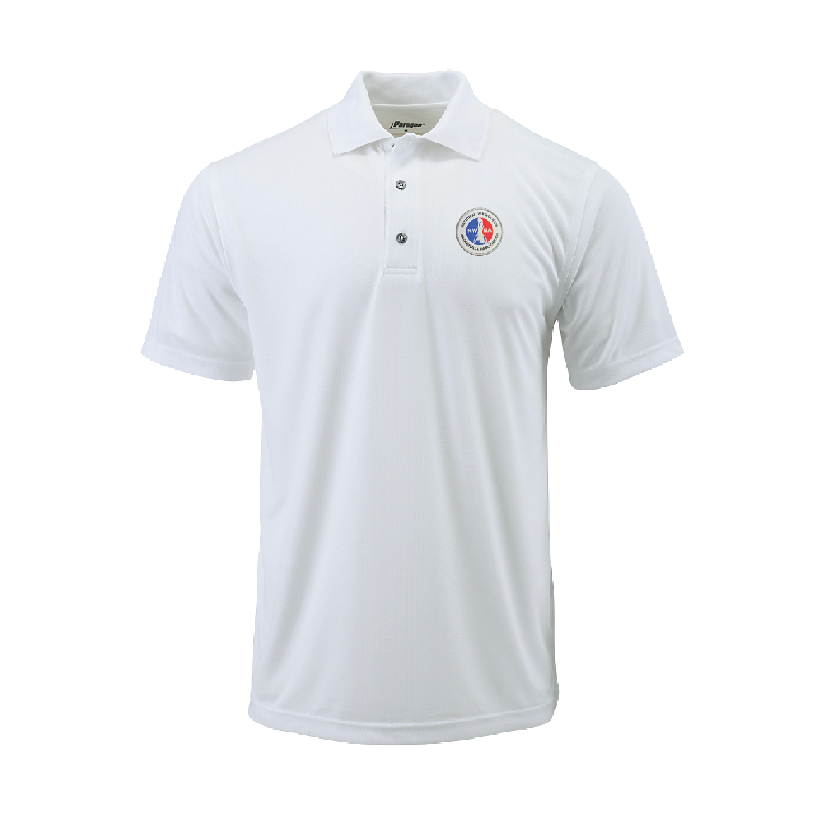 NWBA Officially Licensed:  Men's Performance Polo