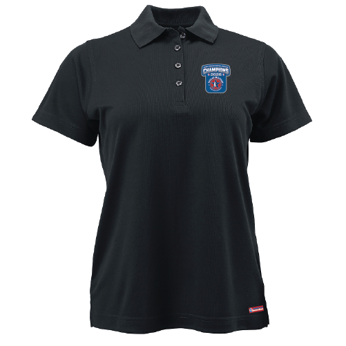 NWBA Officially Licensed – Dallas Military Wheelchair Mavericks – 2026 National Champions – Ladies Performance Polo – Woven Appliqué Edition