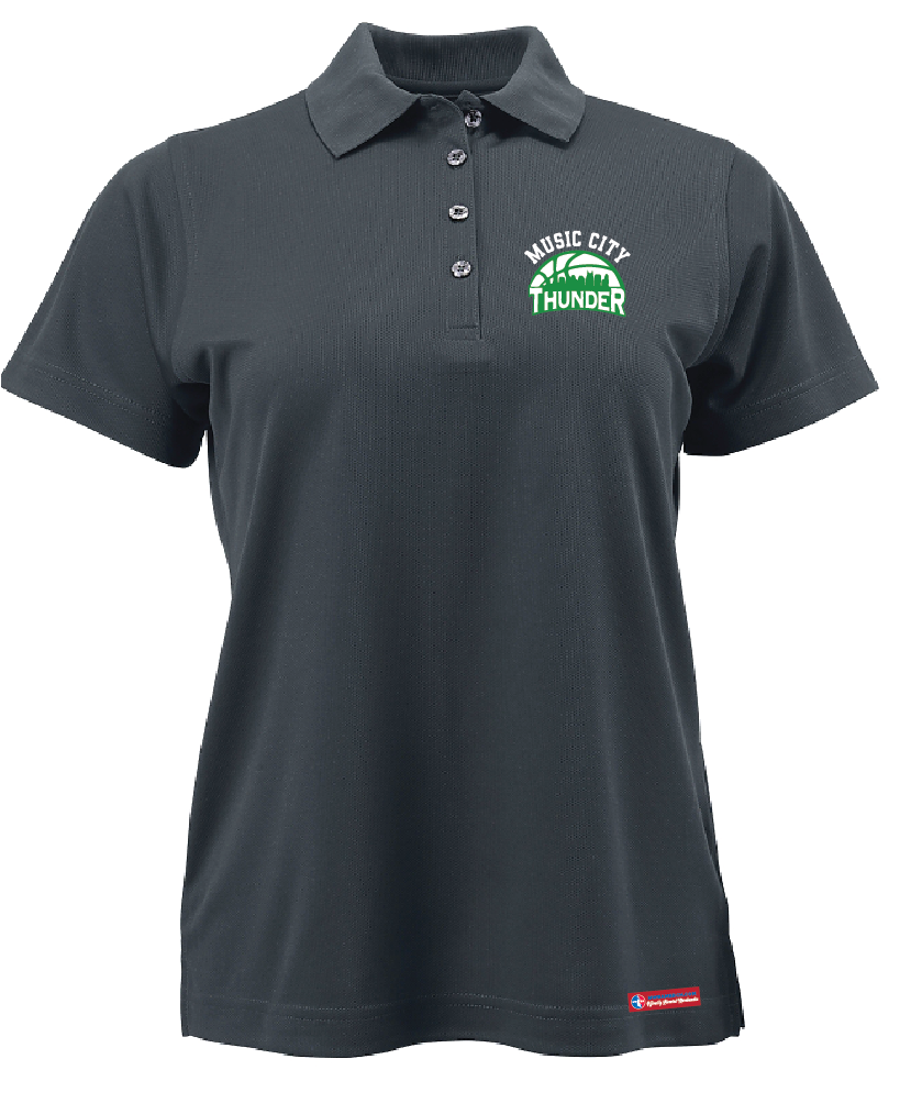 NWBA Officially Licensed: Music City Thunder - Women's - Performance Polo