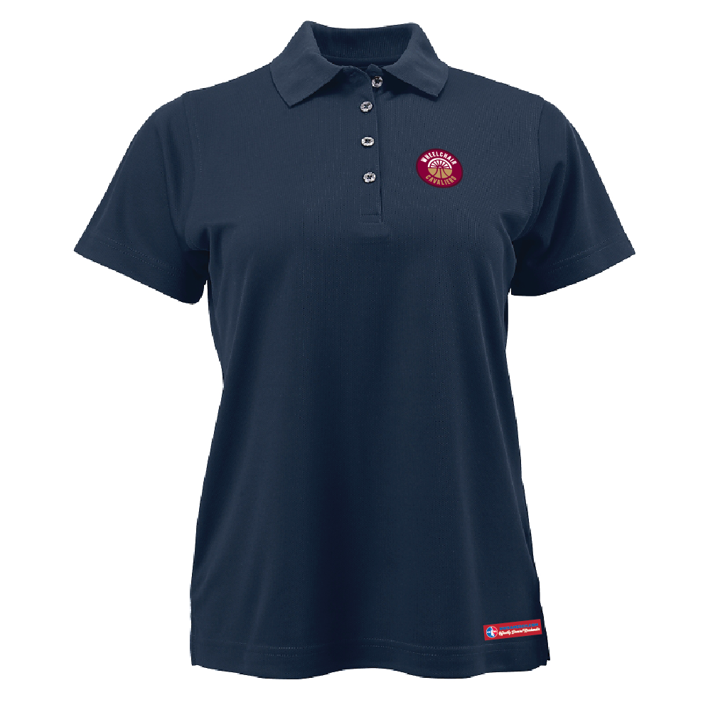 NWBA Officially Licensed: Cleveland Wheelchair Cavaliers - Women's - Performance Polo