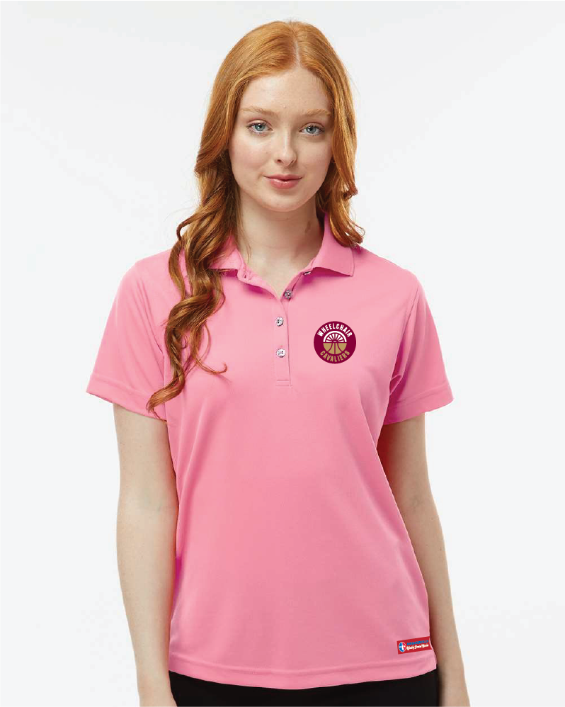 NWBA Officially Licensed: Cleveland Wheelchair Cavaliers - Women's - Performance Polo