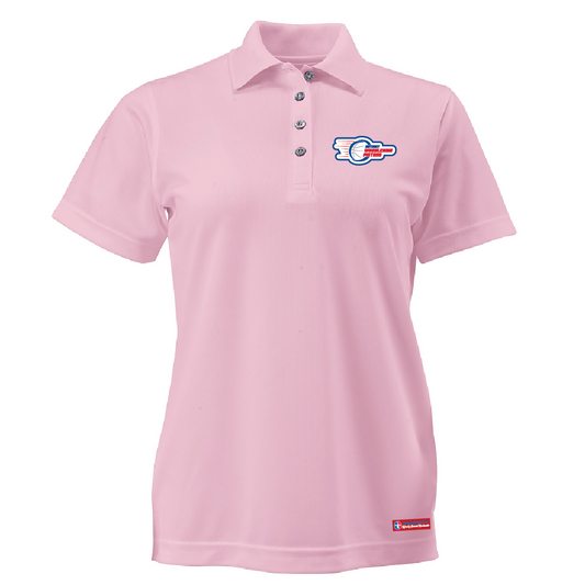 NWBA Officially Licensed: Detroit Wheelchair Pistons - Women's - Performance Polo