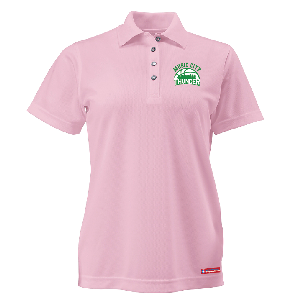 NWBA Officially Licensed: Music City Thunder - Women's - Performance Polo