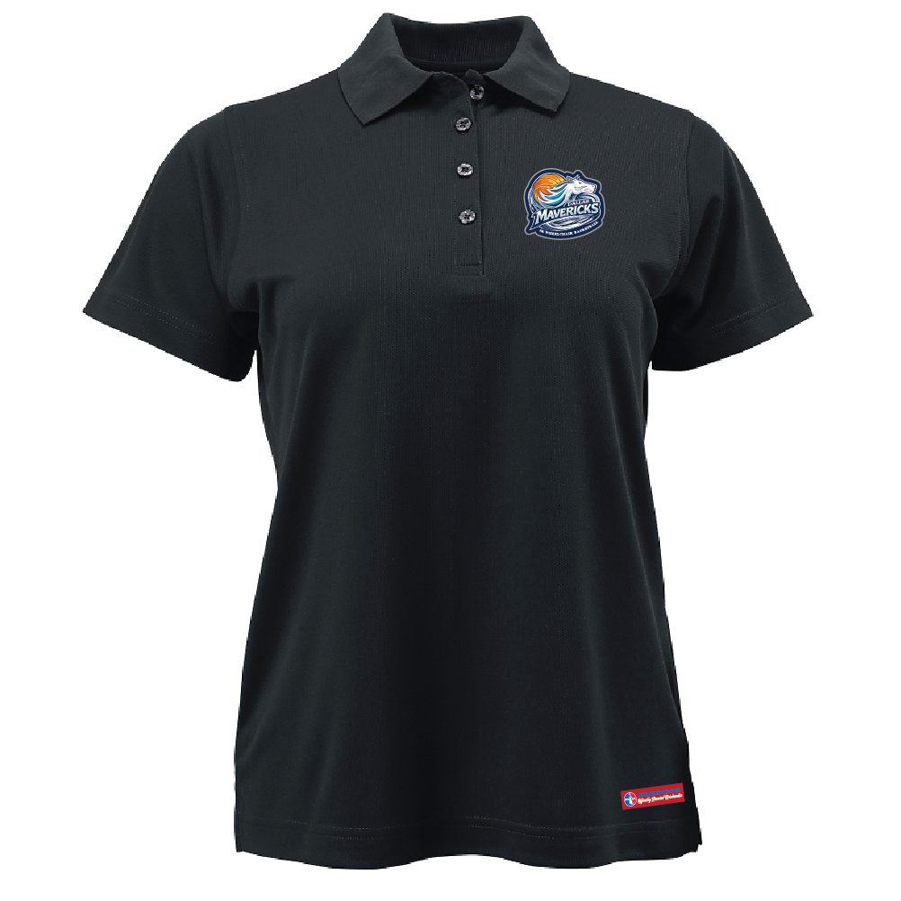 NWBA Officially Licensed: Dallas Jr Wheelchair Mavericks - Women's - Performance Polo