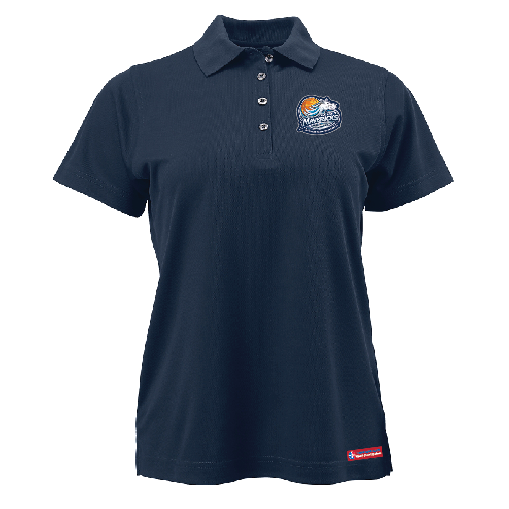 NWBA Officially Licensed: Dallas Jr Wheelchair Mavericks - Women's - Performance Polo
