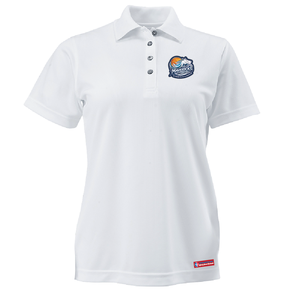 NWBA Officially Licensed: Dallas Jr Wheelchair Mavericks - Women's - Performance Polo