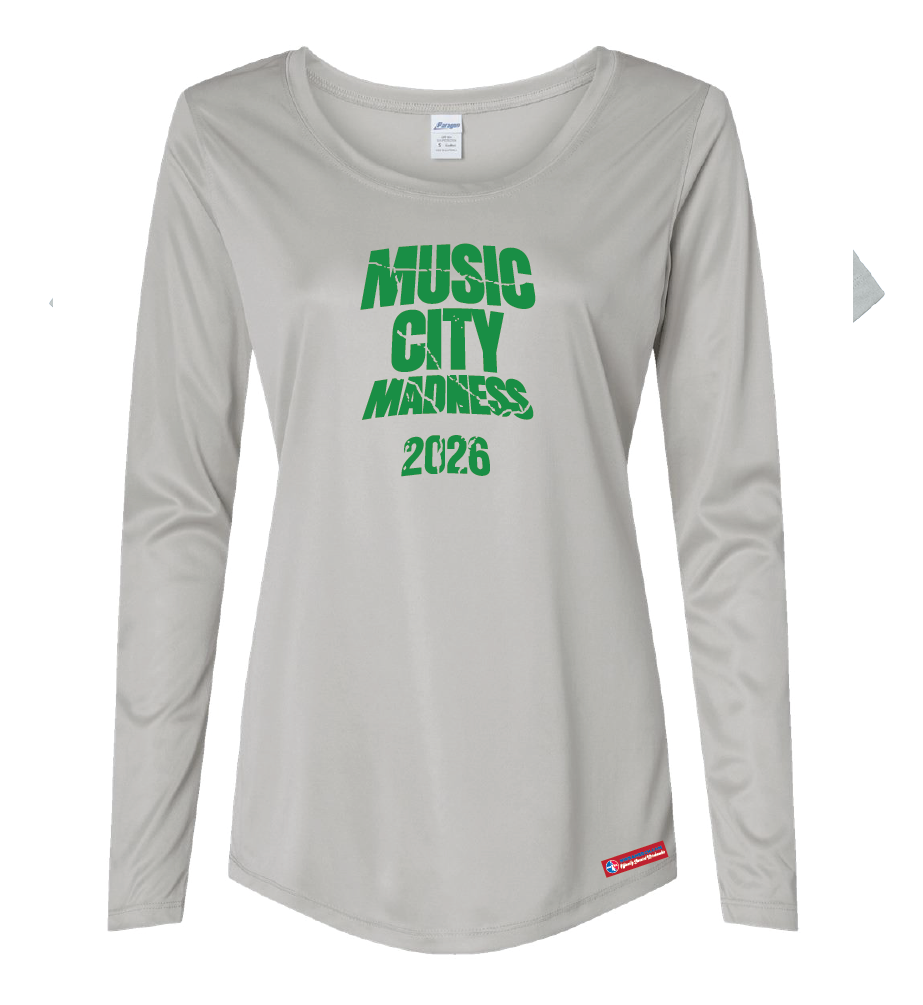 NWBA Officially Licensed - 2026 Music City Madness - Women's - L/S T-Shirt - Performance