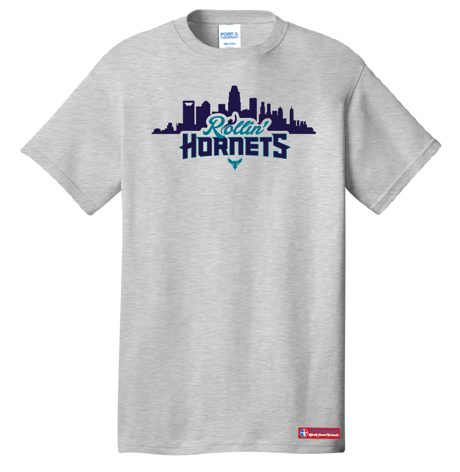 NWBA Officially Licensed - Rollin' Hornets - Men's - T-Shirt - Cotton