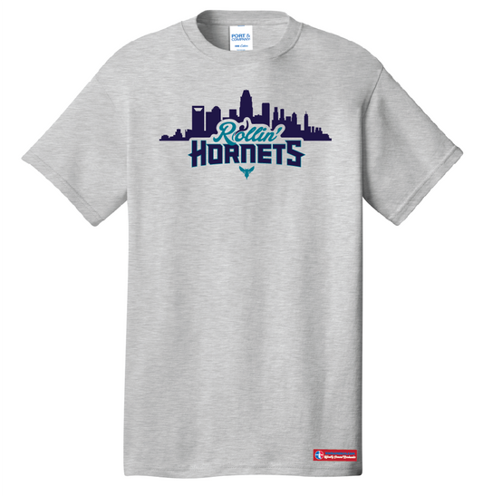 NWBA Officially Licensed - Rollin' Hornets - Men's - T-Shirt - Cotton