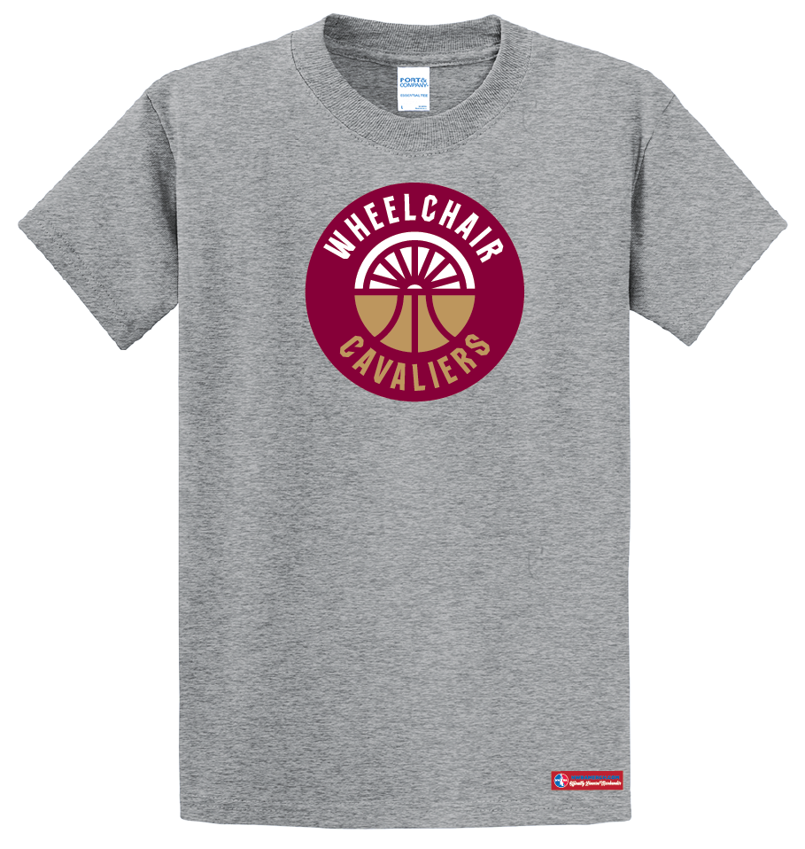 NWBA Officially Licensed - Cleveland Wheelchair Cavaliers - Youth - T-Shirt - Cotton