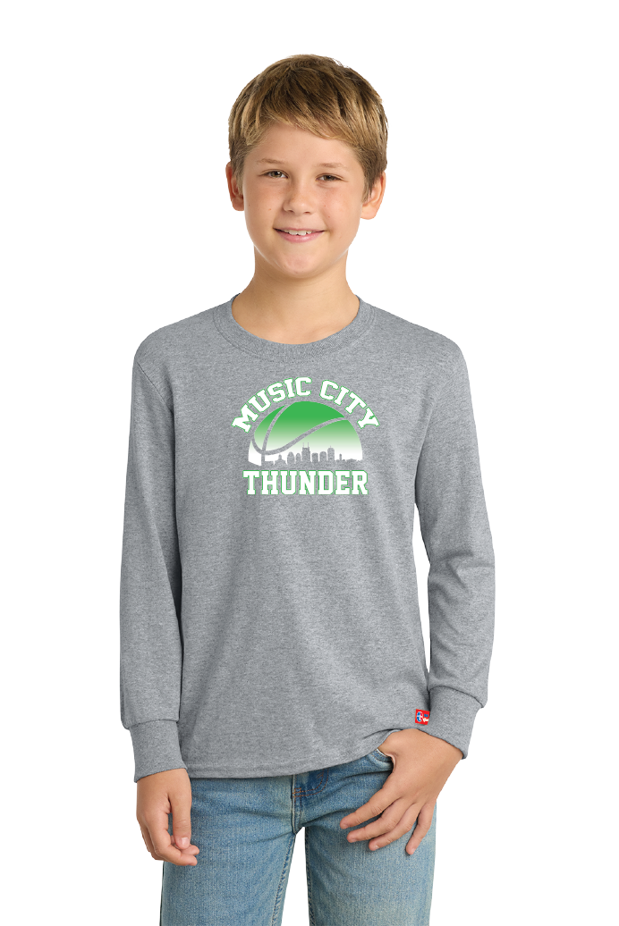 NWBA Officially Licensed - Music City Thunder - Youth - L/S T-Shirt - Cotton
