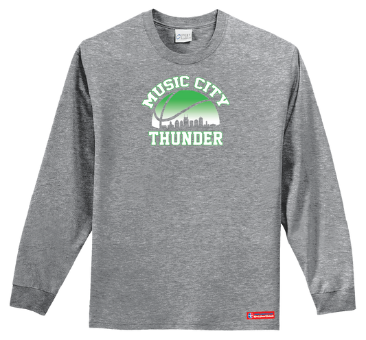 NWBA Officially Licensed - Music City Thunder - Youth - L/S T-Shirt - Cotton
