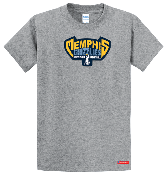 NWBA Officially Licensed - Memphis Rollin' Grizzlies - Men's - T-Shirt - Cotton