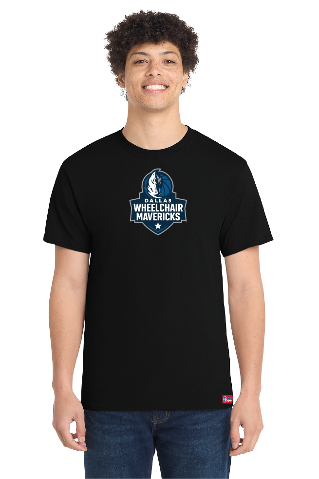 NWBA Officially Licensed - Dallas Wheelchair Mavericks - Men's - T-Shirt - Cotton