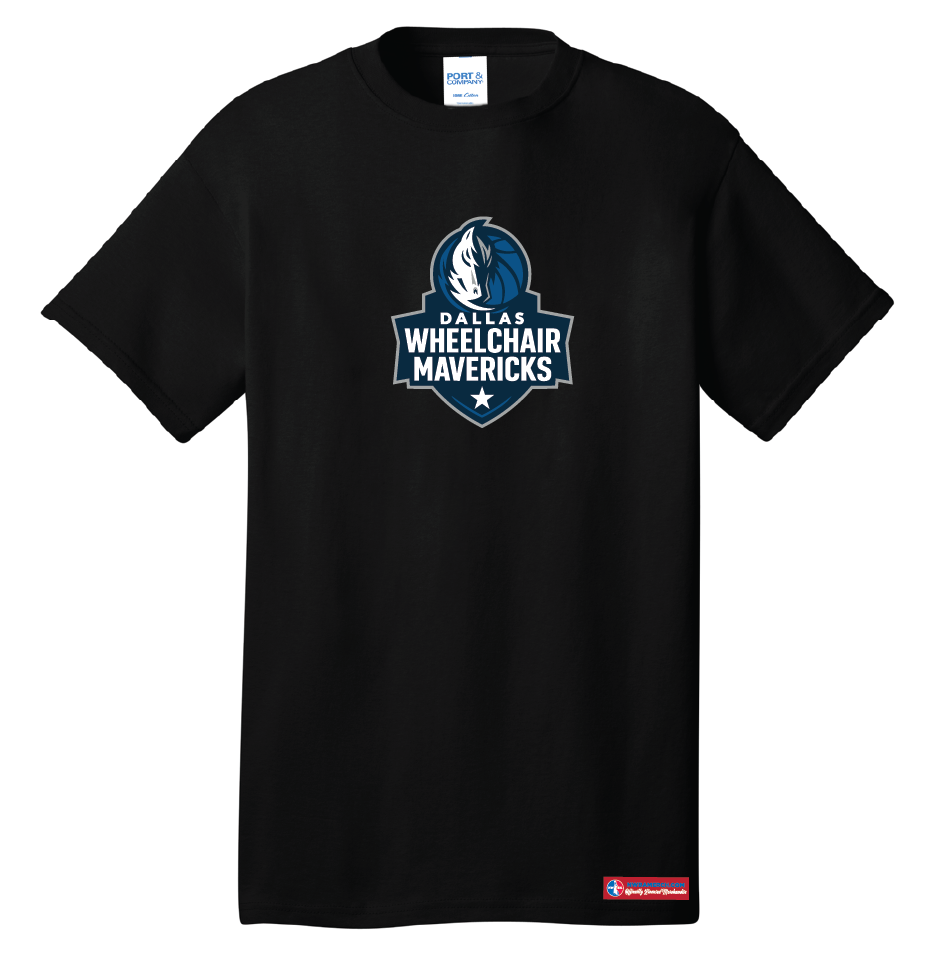NWBA Officially Licensed - Dallas Wheelchair Mavericks - Youth - T-Shirt - Cotton