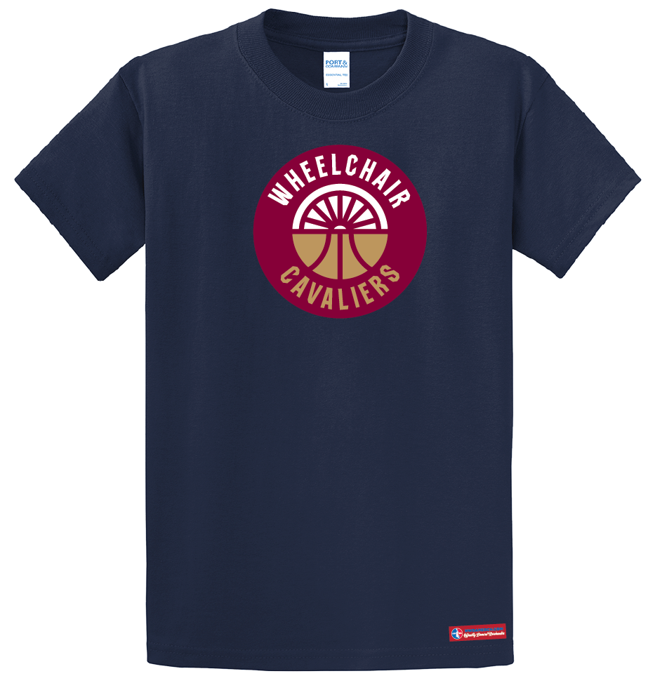 NWBA Officially Licensed - Cleveland Wheelchair Cavaliers - Youth - T-Shirt - Cotton