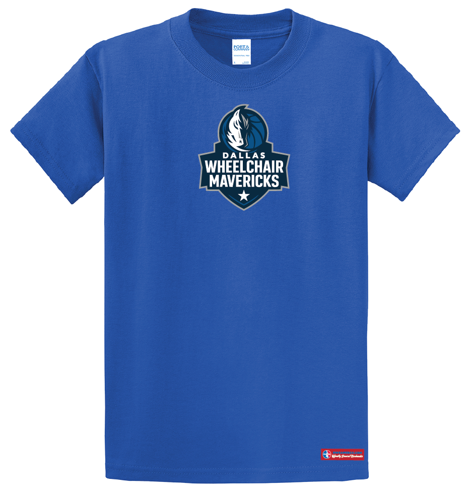 NWBA Officially Licensed - Dallas Wheelchair Mavericks - Youth - T-Shirt - Cotton