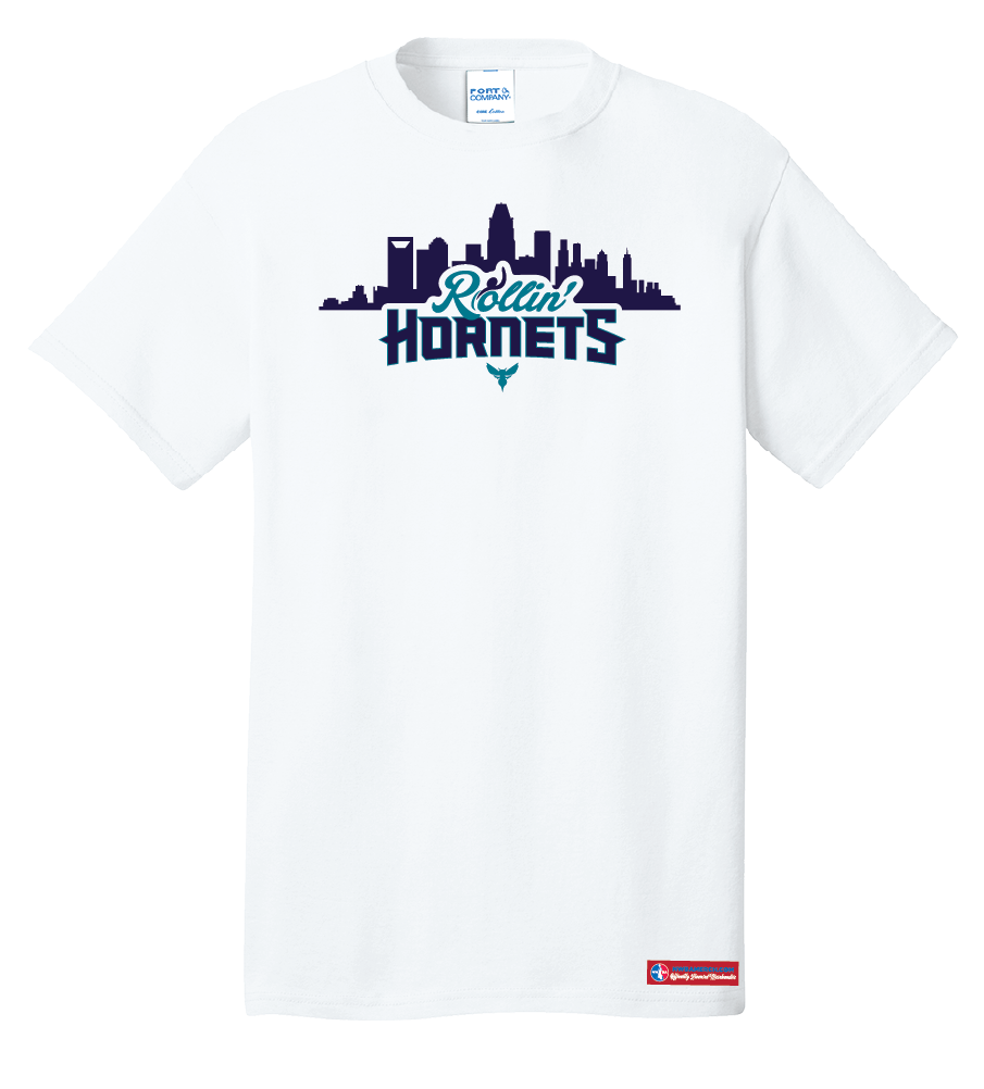 NWBA Officially Licensed - Rollin' Hornets - Men's - T-Shirt - Cotton