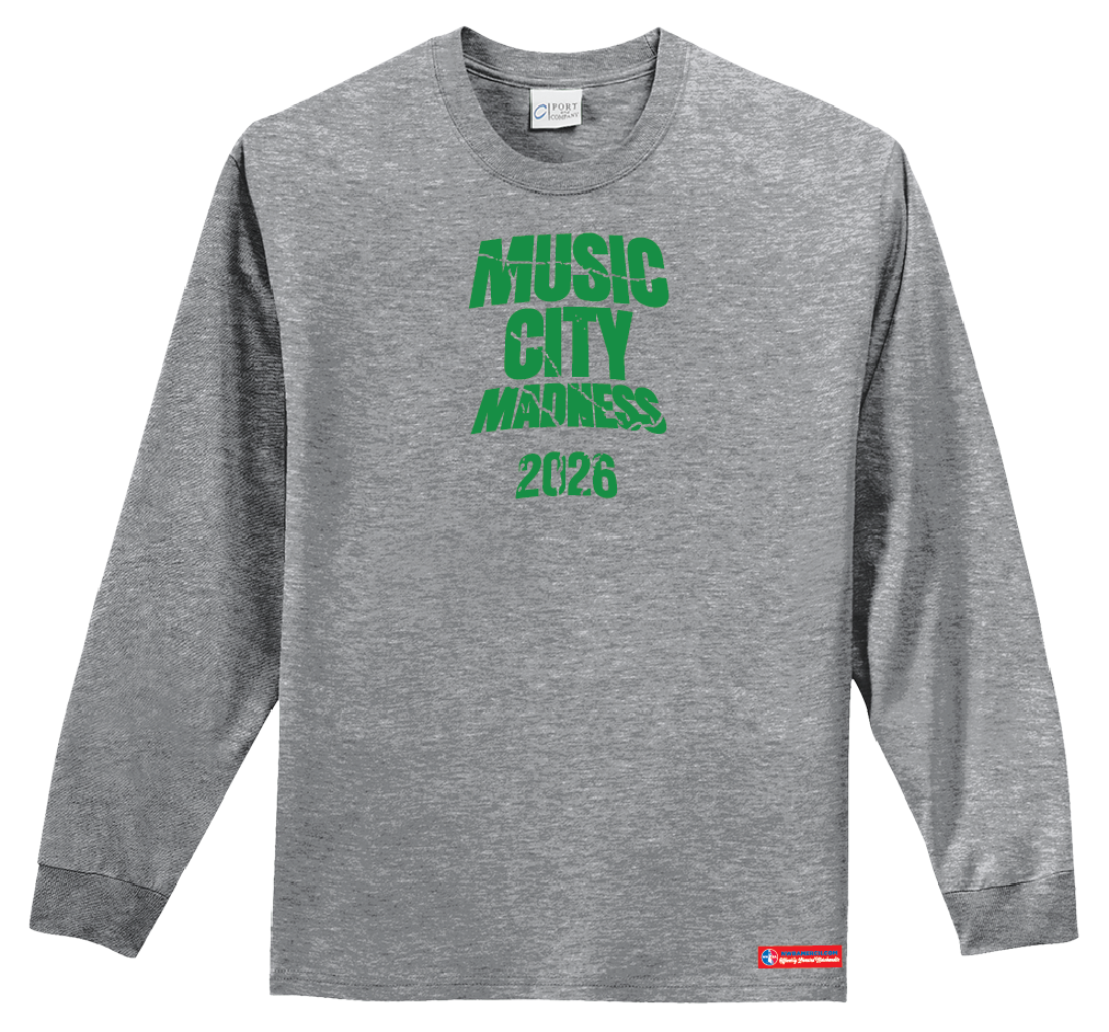 NWBA Officially Licensed - 2026 Music City Madness - Men's - L/S T-Shirt - Cotton