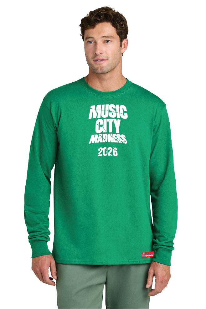 NWBA Officially Licensed - 2026 Music City Madness - Men's - L/S T-Shirt - Cotton
