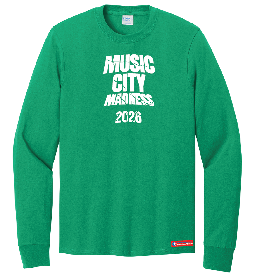 NWBA Officially Licensed - 2026 Music City Madness - Men's - L/S T-Shirt - Cotton