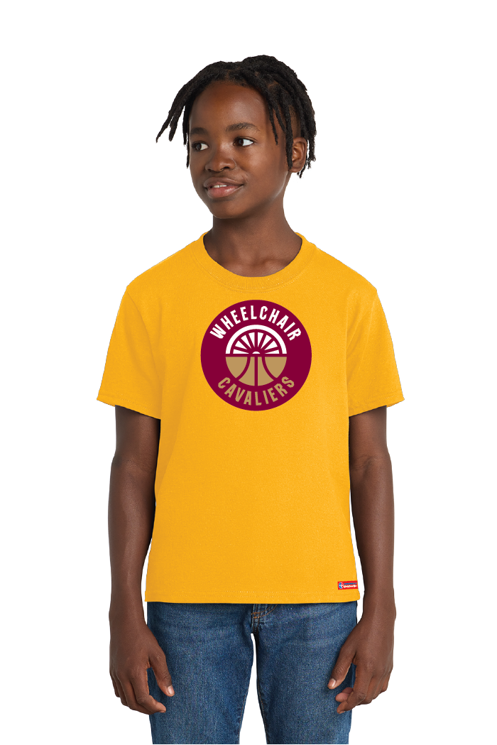 NWBA Officially Licensed - Cleveland Wheelchair Cavaliers - Youth - T-Shirt - Cotton