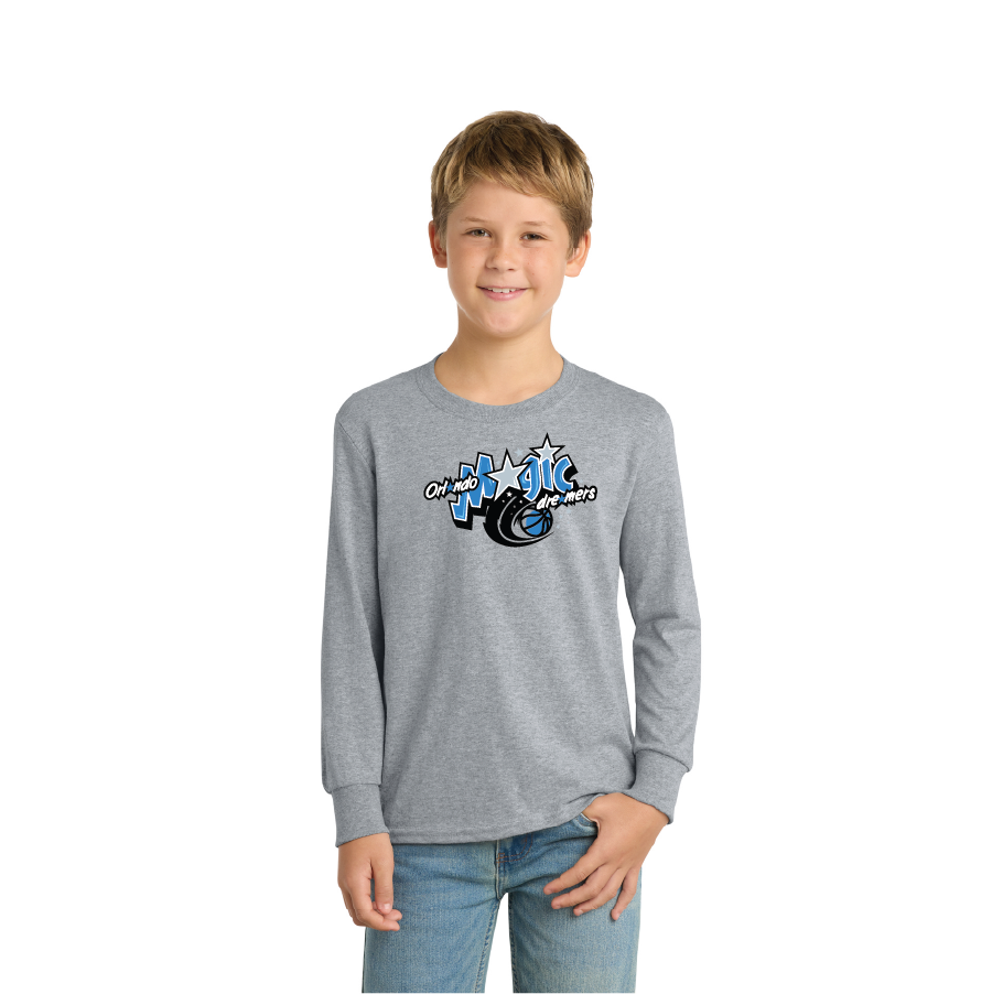 NWBA Officially Licensed - Orlando Magic Dreamers - Youth L/S Cotton T-Shirt