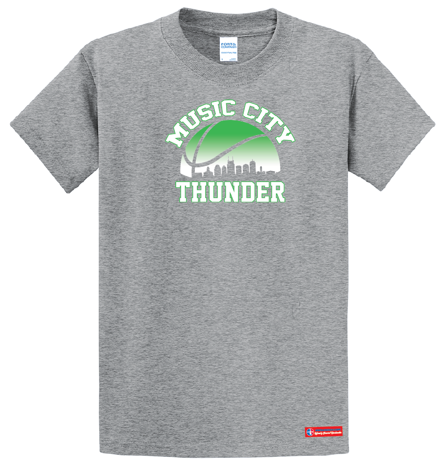 NWBA Officially Licensed - Music City Thunder - Men's - T-Shirt - Cotton