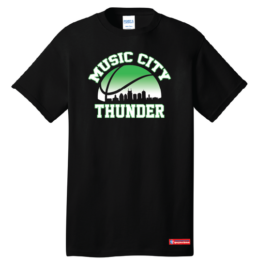 NWBA Officially Licensed - Music City Thunder - Youth - T-Shirt - Cotton