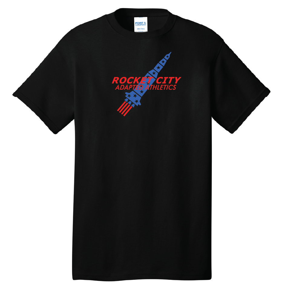NWBA Officially Licensed - Rocket City Rockets 250 USA EDITION - Men's - T-Shirt - Cotton