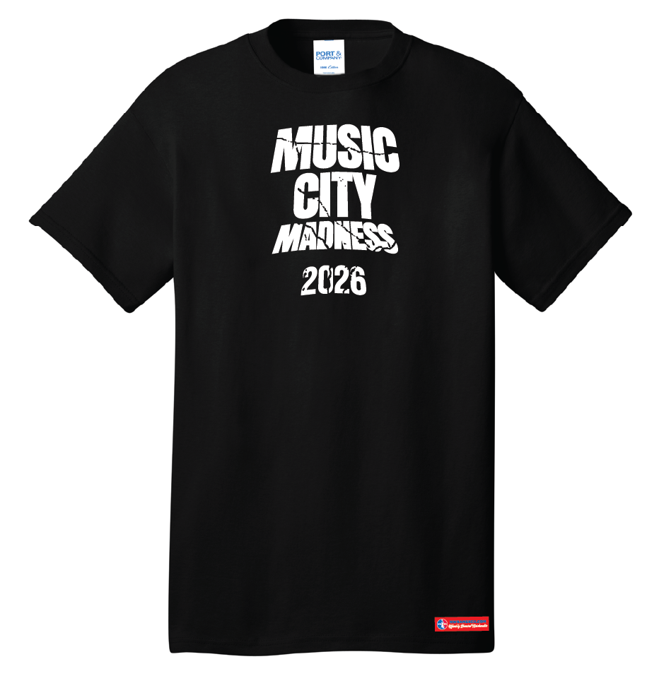 NWBA Officially Licensed - 2026 Music City Madness - Men's - T-Shirt - Cotton