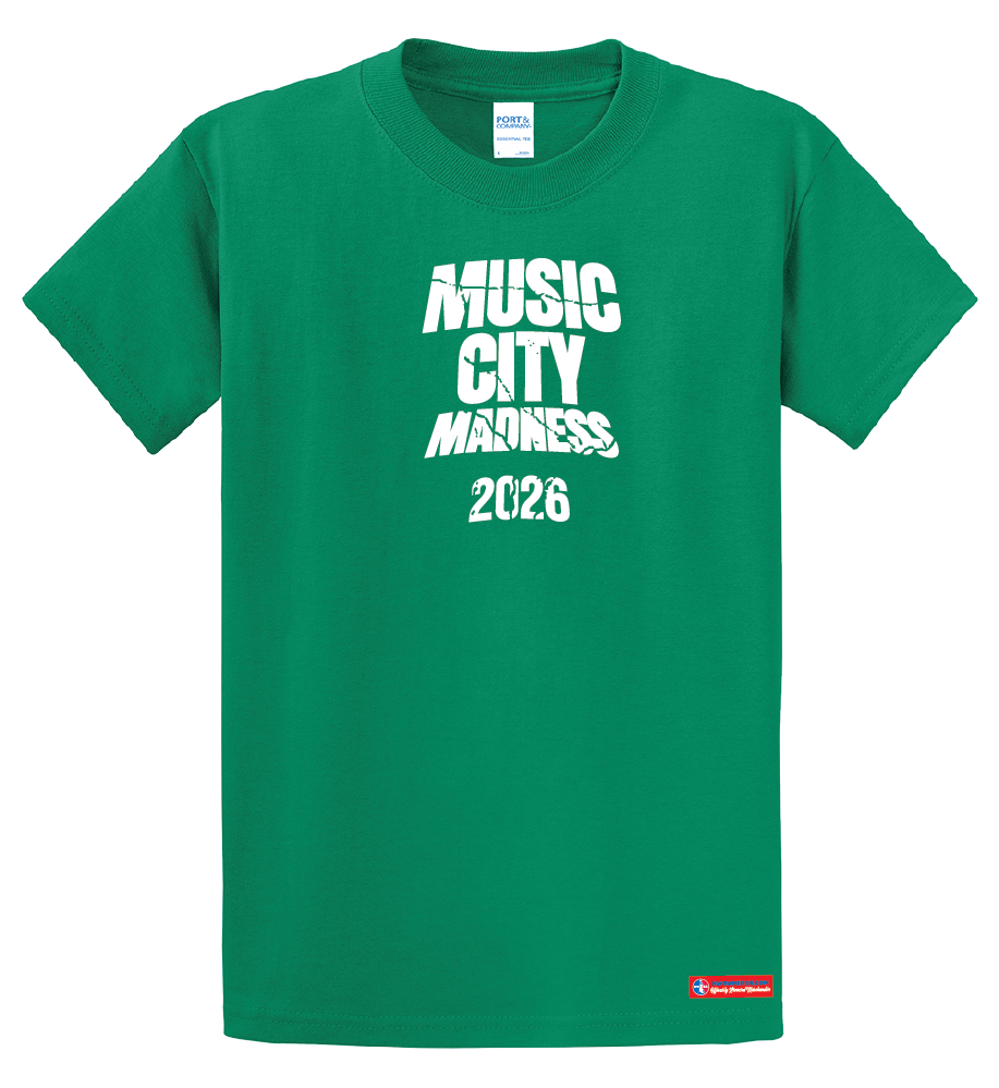 NWBA Officially Licensed - 2026 Music City Madness - Youth - T-Shirt - Cotton