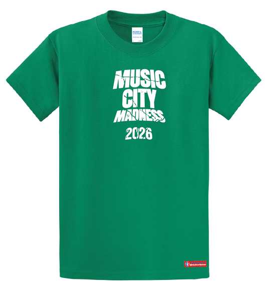 NWBA Officially Licensed - 2026 Music City Madness - Youth - T-Shirt - Cotton