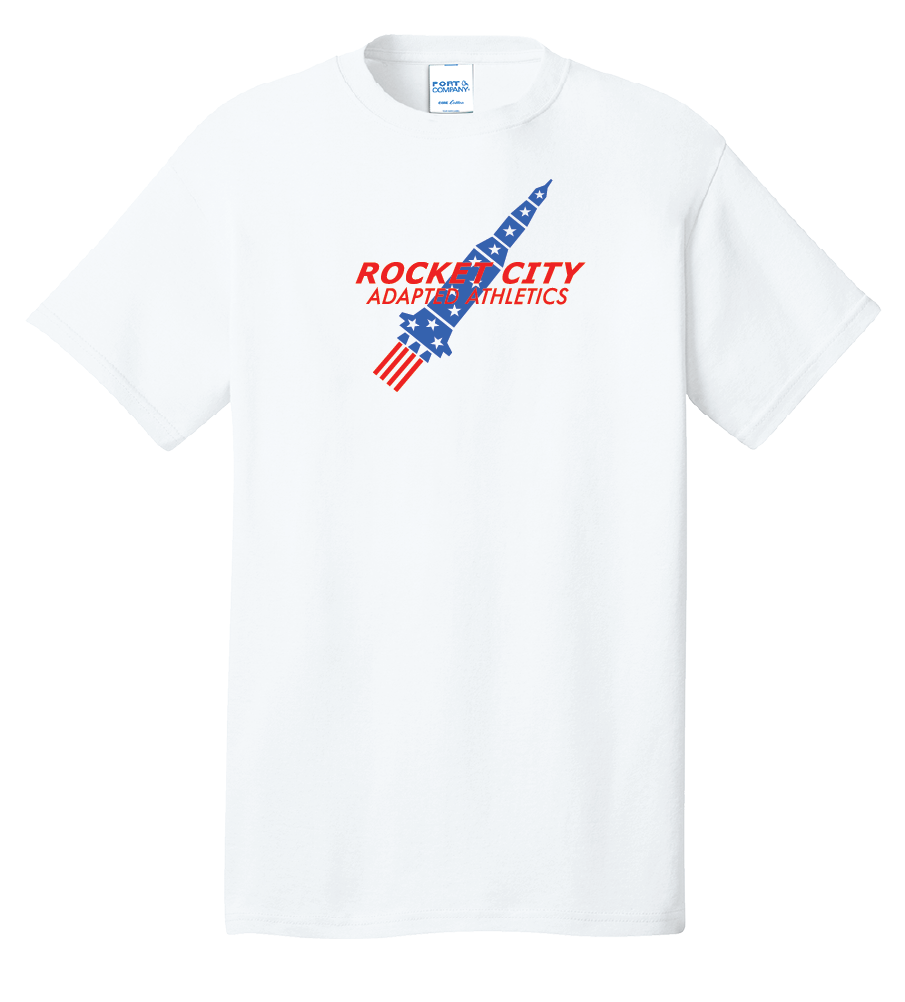 NWBA Officially Licensed - Rocket City Rockets 250 USA EDITION - Men's - T-Shirt - Cotton