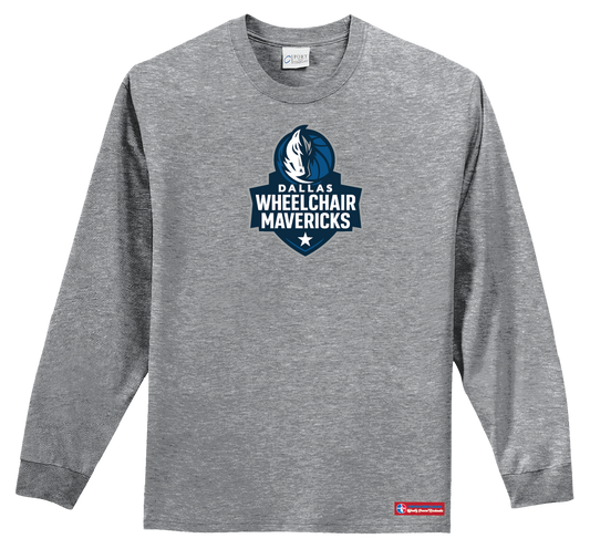 NWBA Officially Licensed - Dallas Wheelchair Mavericks - Youth - L/S T-Shirt - Cotton