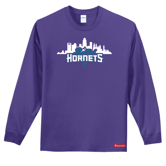 NWBA Officially Licensed - Rollin' Hornets - Men's - L/S T-Shirt - Cotton