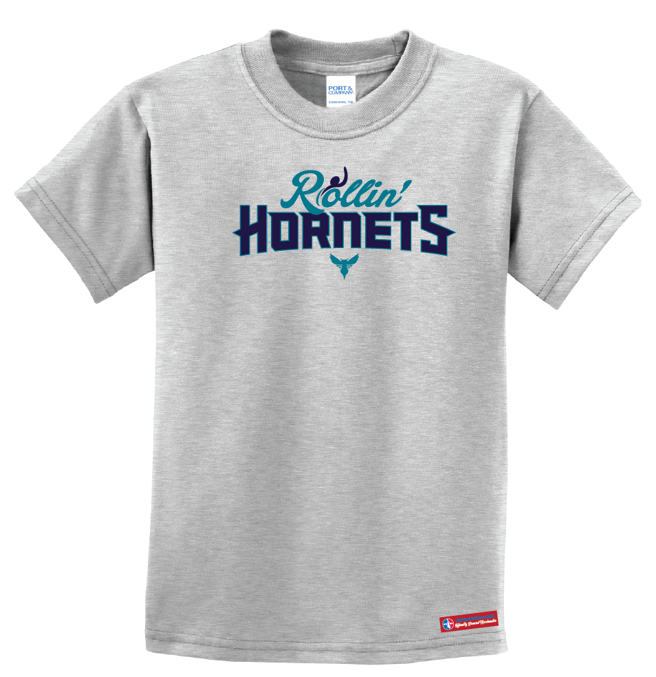 NWBA Officially Licensed - Rollin' Hornets - Youth - T-Shirt - Cotton