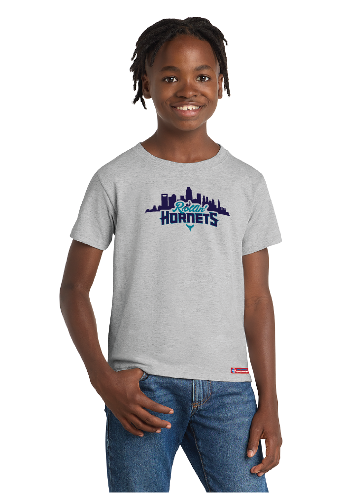 NWBA Officially Licensed - Rollin' Hornets - Youth - T-Shirt - Cotton