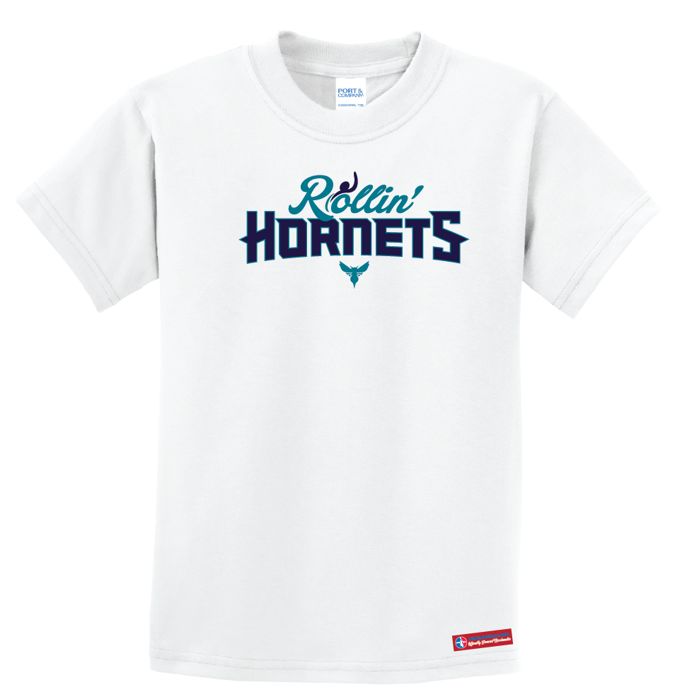 NWBA Officially Licensed - Rollin' Hornets - Youth - T-Shirt - Cotton