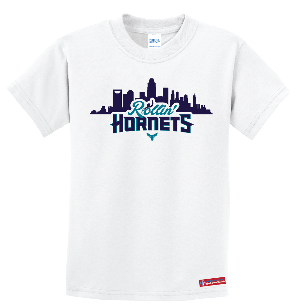 NWBA Officially Licensed - Rollin' Hornets - Youth - T-Shirt - Cotton
