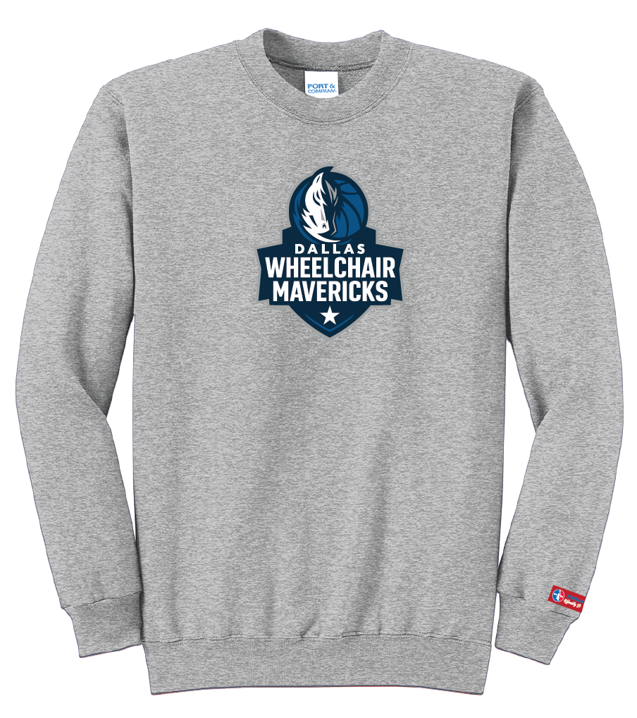 NWBA Officially Licensed - Dallas Wheelchair Mavericks - Fleece Sweatshirt