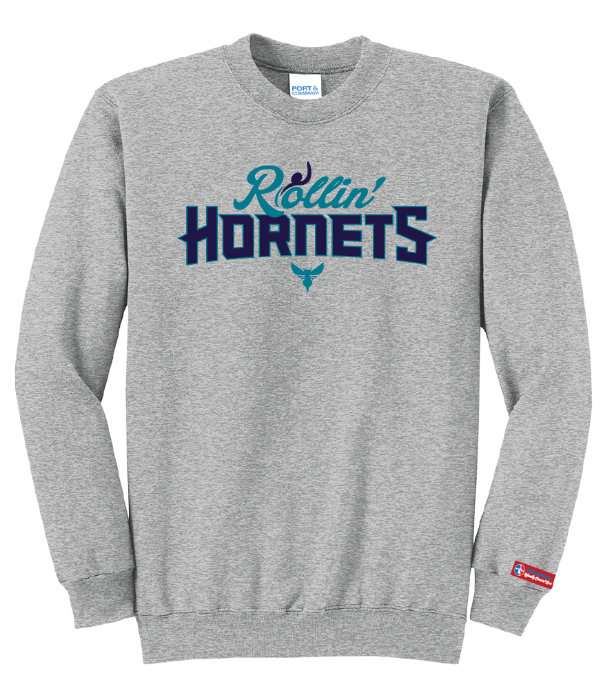 NWBA Officially Licensed - Rollin' Hornets - Fleece Sweatshirt