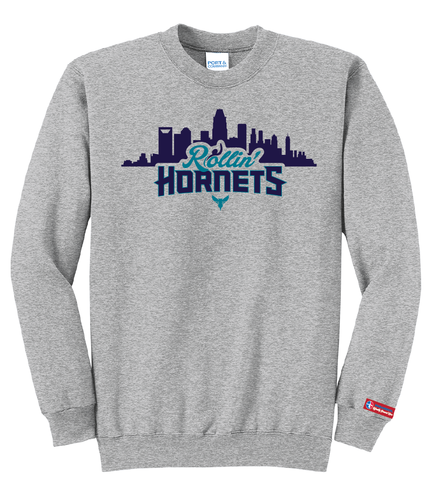 NWBA Officially Licensed - Rollin' Hornets - Fleece Sweatshirt