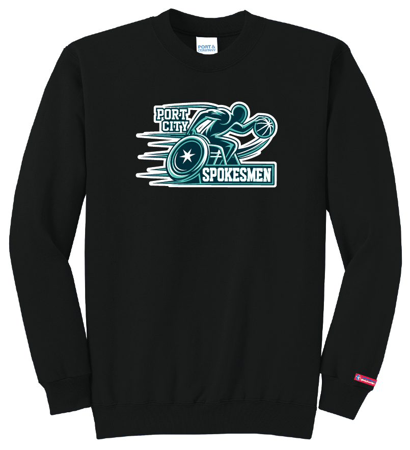 NWBA Officially Licensed - Port City Spokesmen - Fleece Sweatshirt