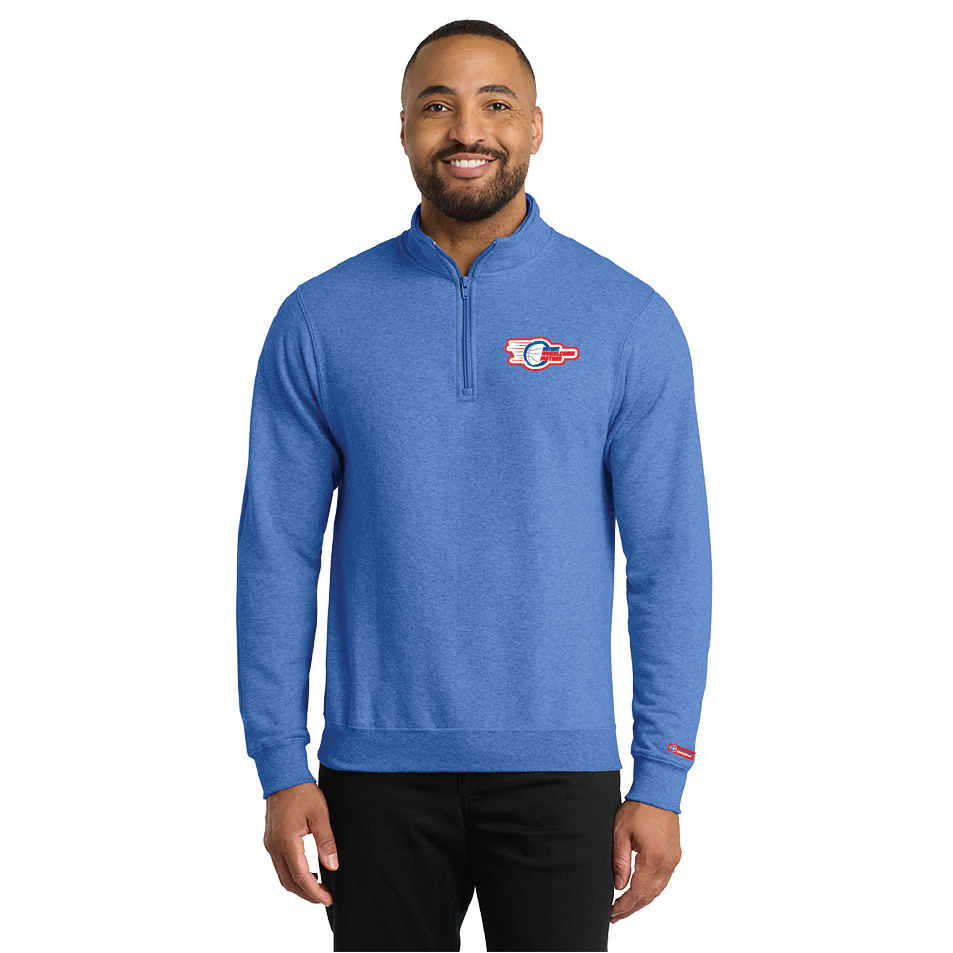 NWBA Officially Licensed - Detroit Wheelchair Pistons - Fleece 1/4 Zip