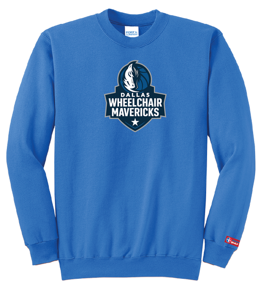 NWBA Officially Licensed - Dallas Wheelchair Mavericks - Fleece Sweatshirt