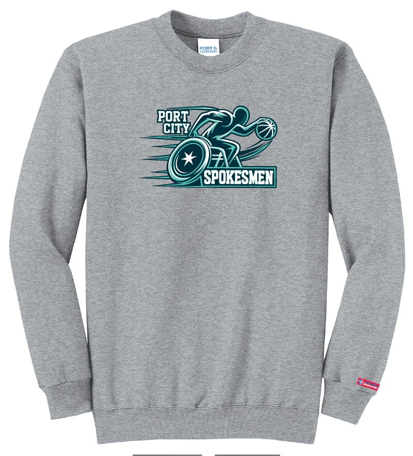 NWBA Officially Licensed - Port City Spokesmen - Fleece Sweatshirt