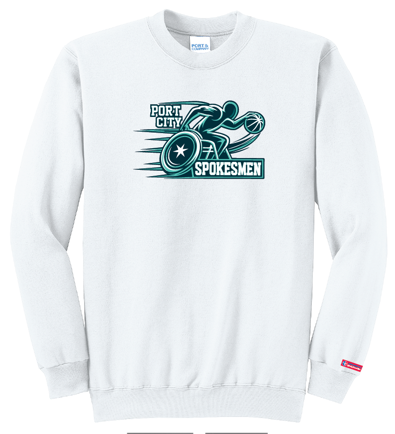 NWBA Officially Licensed - Port City Spokesmen - Fleece Sweatshirt