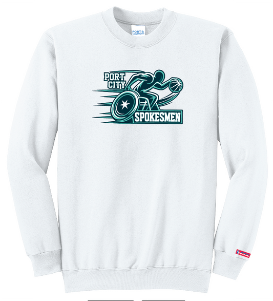 NWBA Officially Licensed - Port City Spokesmen - Fleece Sweatshirt