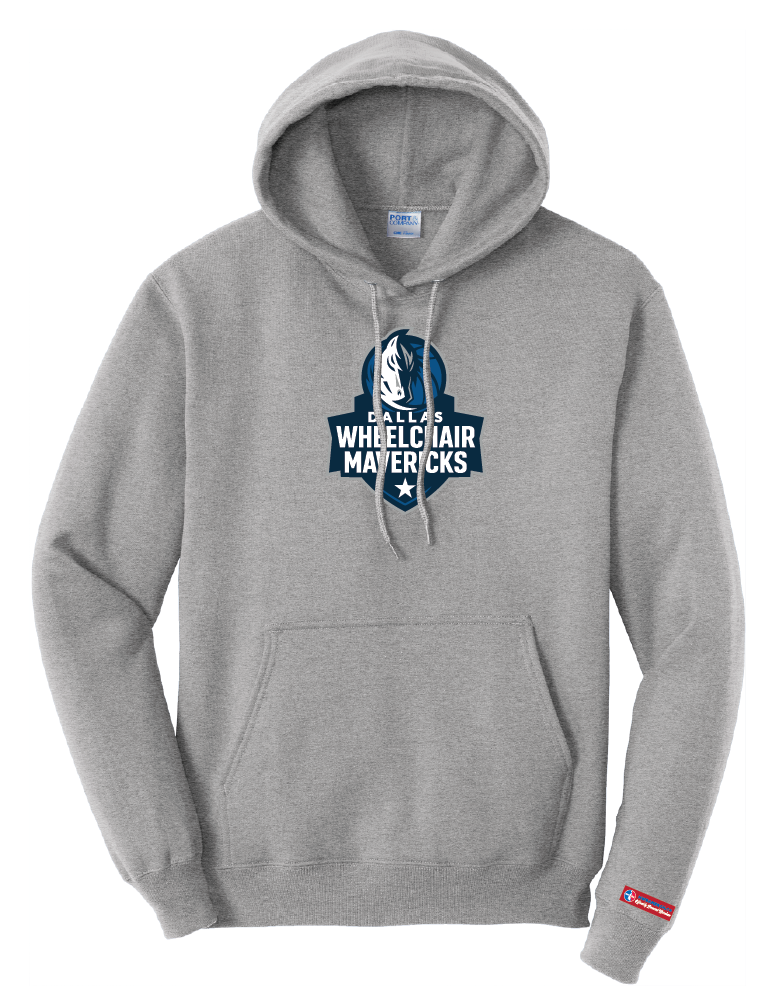 NWBA Officially Licensed - Dallas Wheelchair Mavericks - Pullover Hoodie